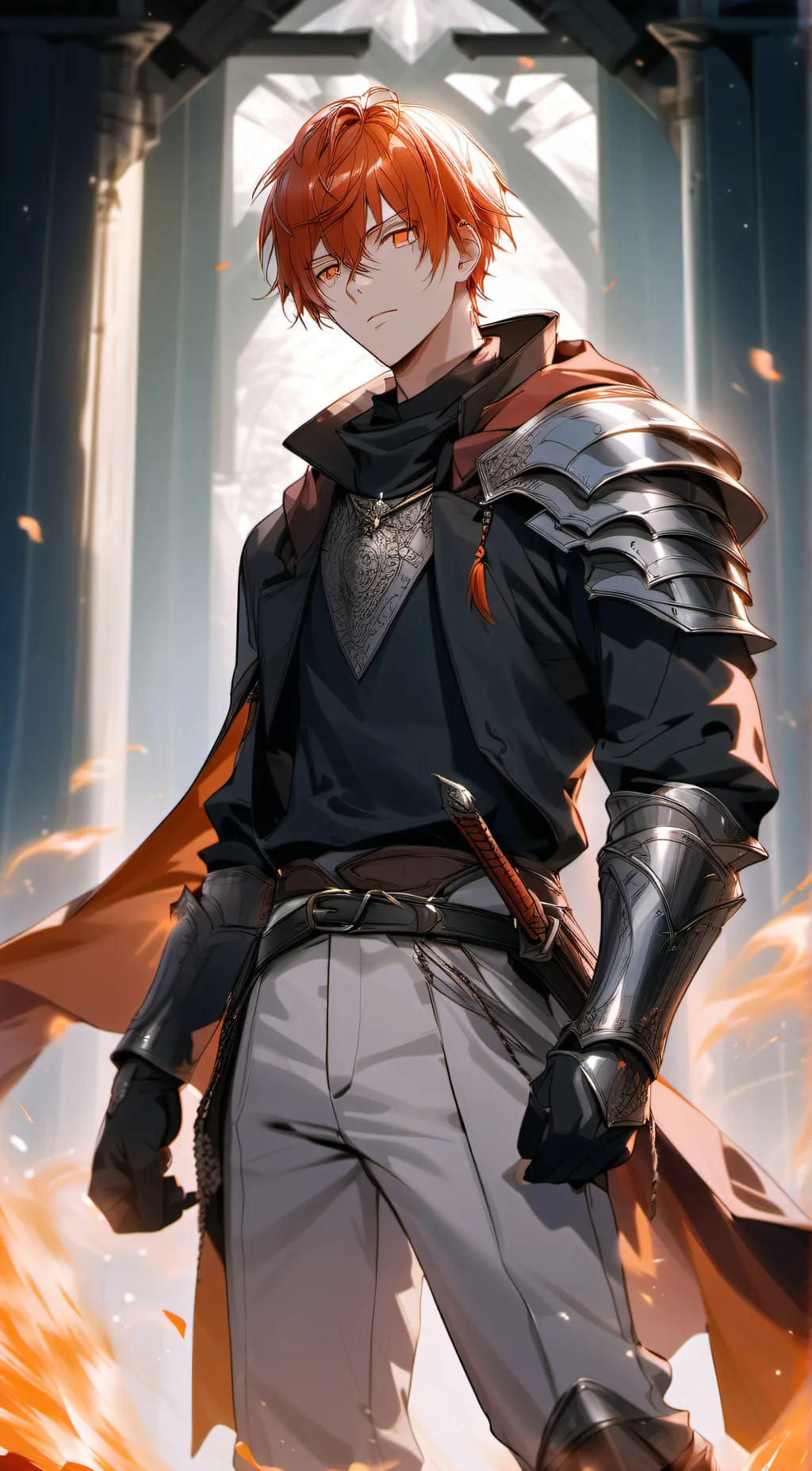 ai character: •=Asher=• background