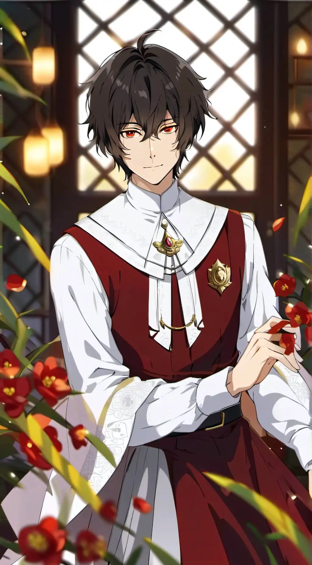 ai character: Dazai Osamu background