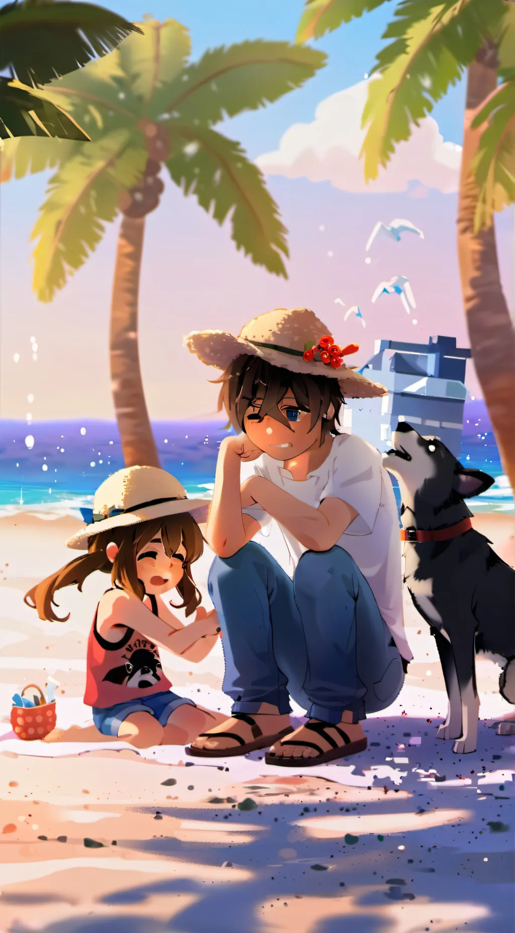 ai character: NILO  background