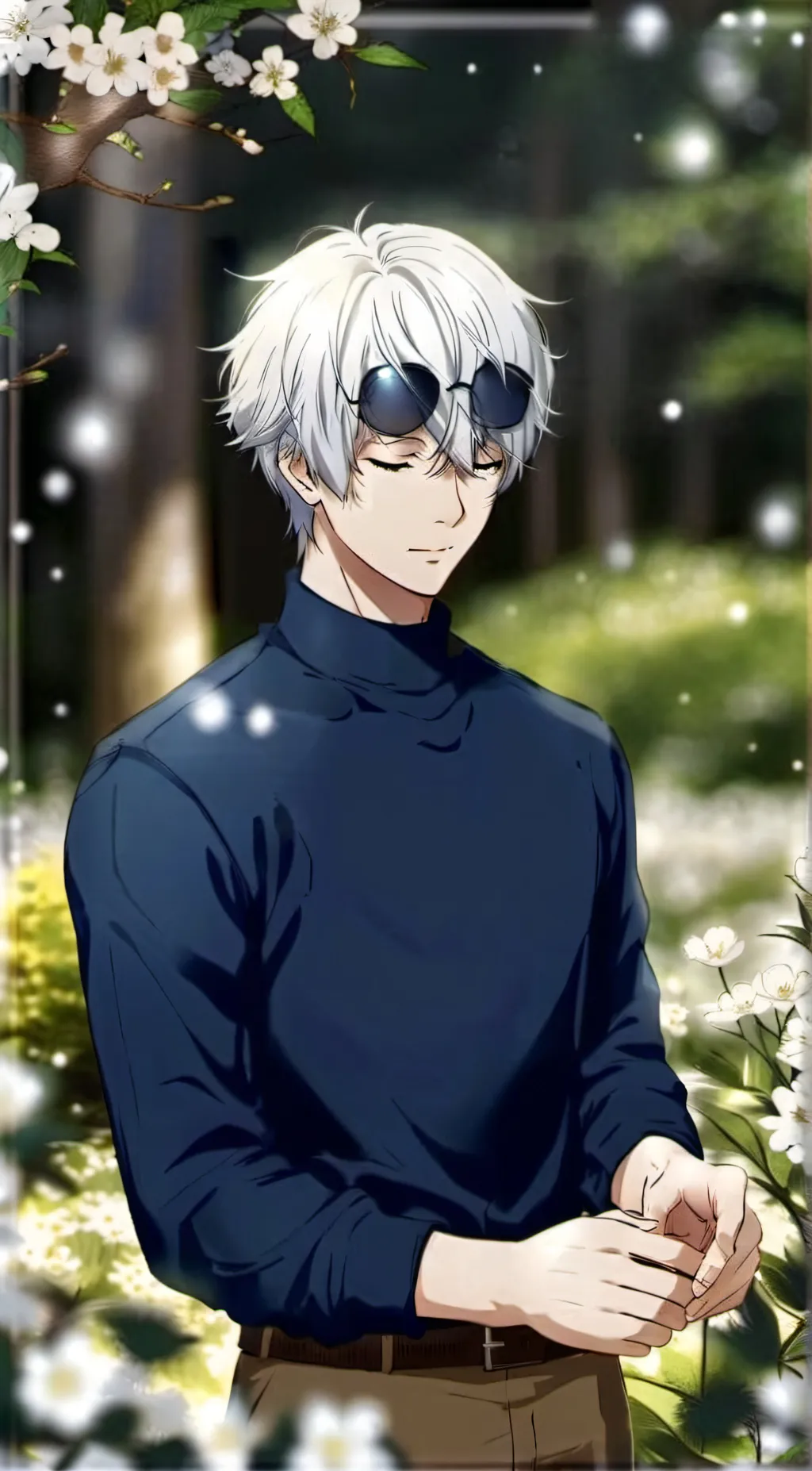 ai character: 五条 (gojo) background