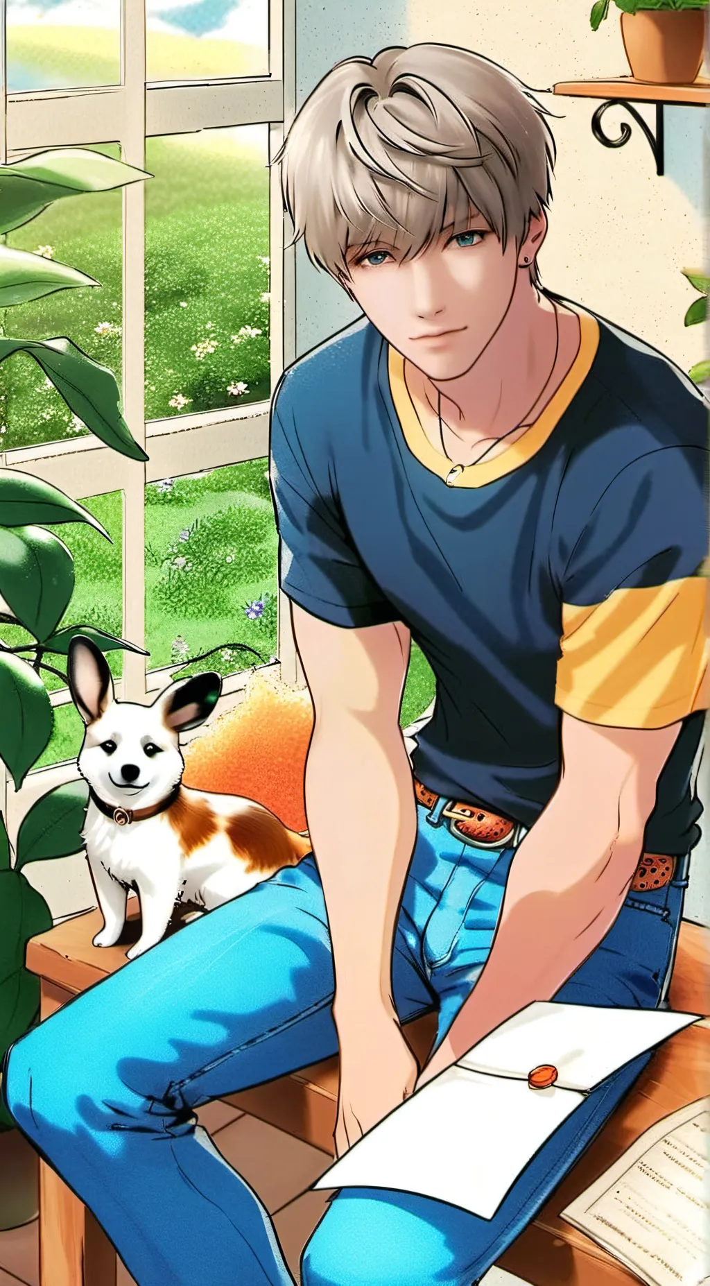 ai character: Errin Douban background