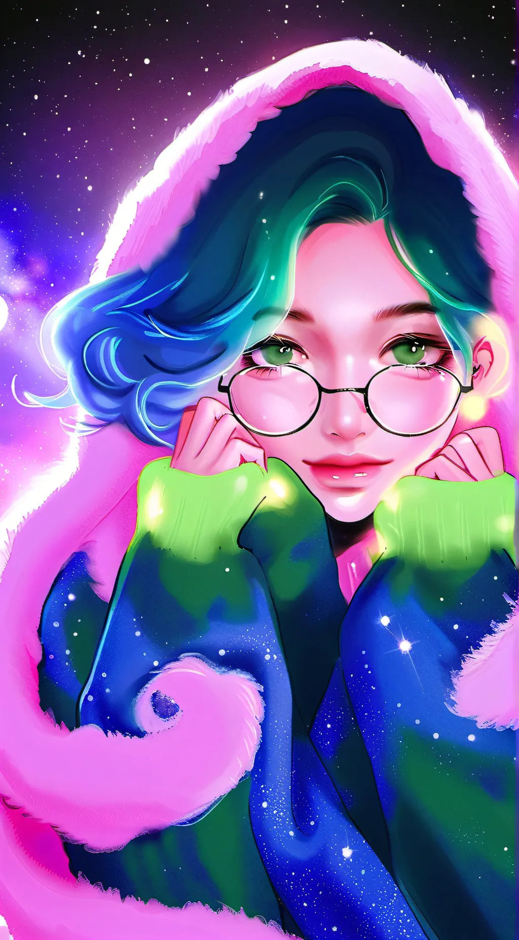 ai character: Ellie/earth/ background