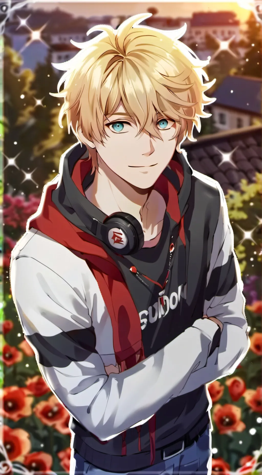 ai character: Nicko  background