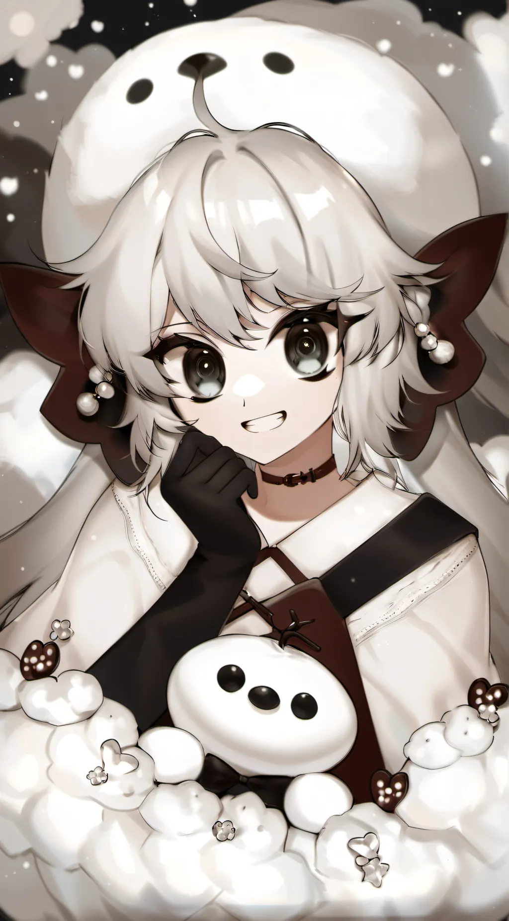 ai character: angel background