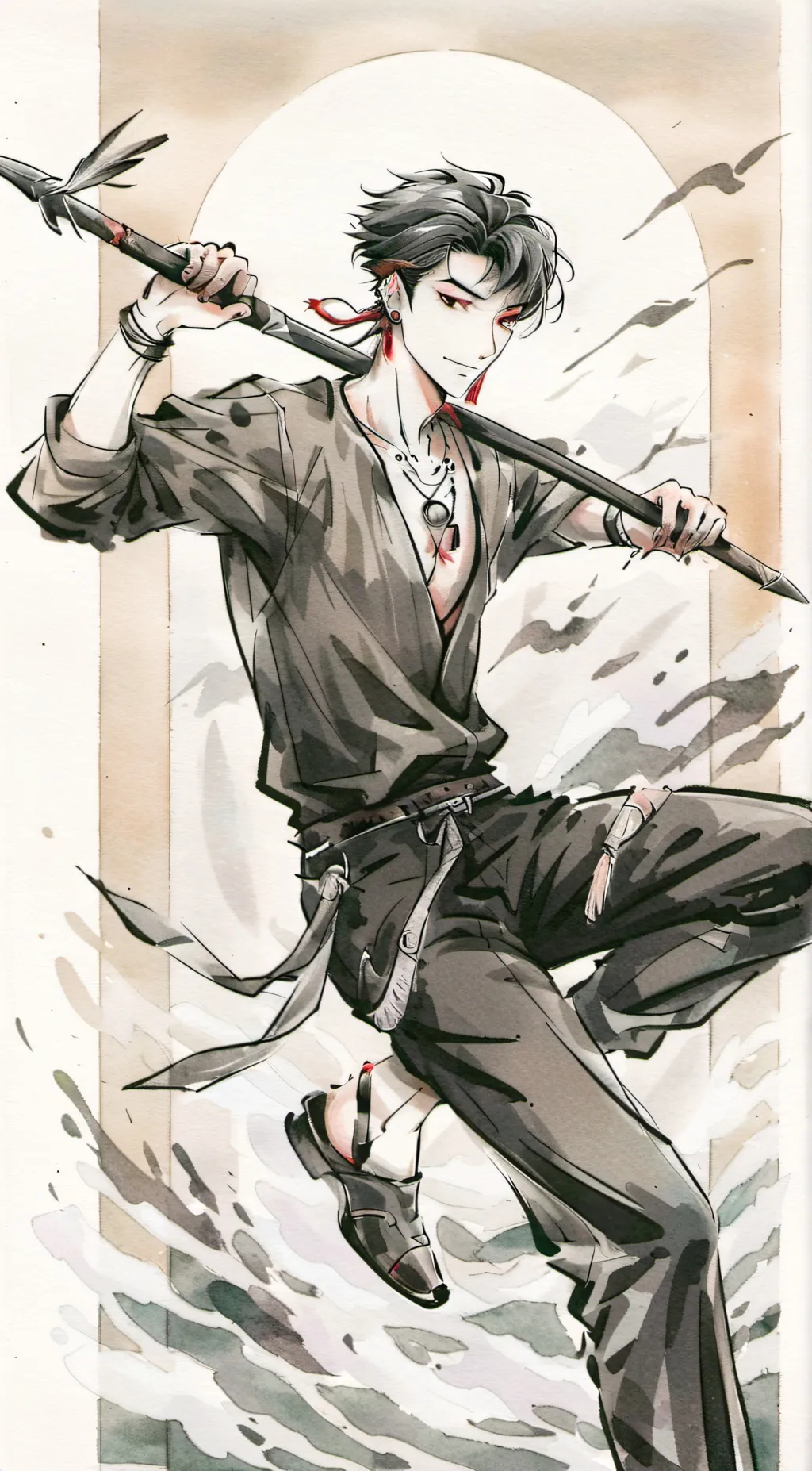ai character: Max background