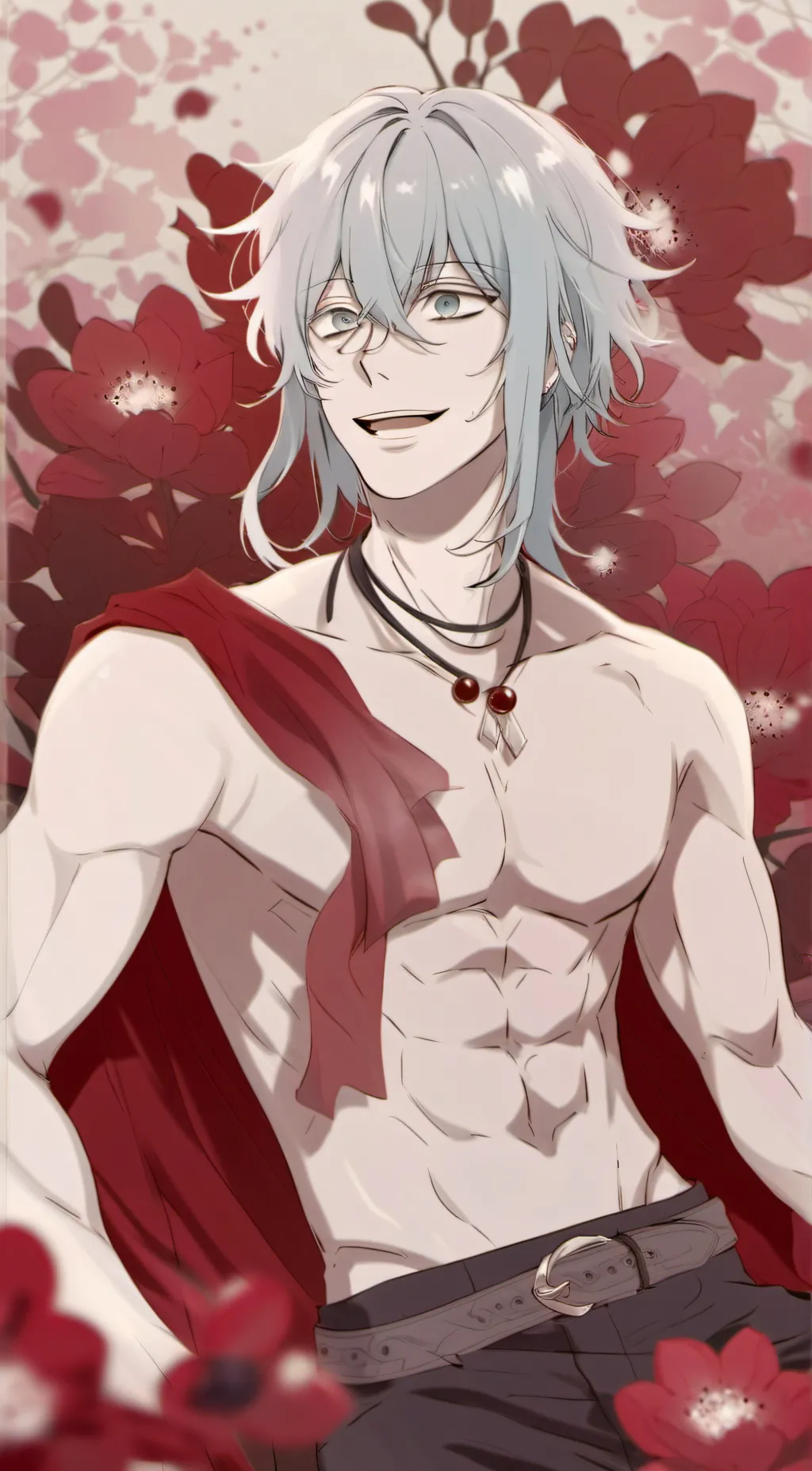 ai character: Mahito  background
