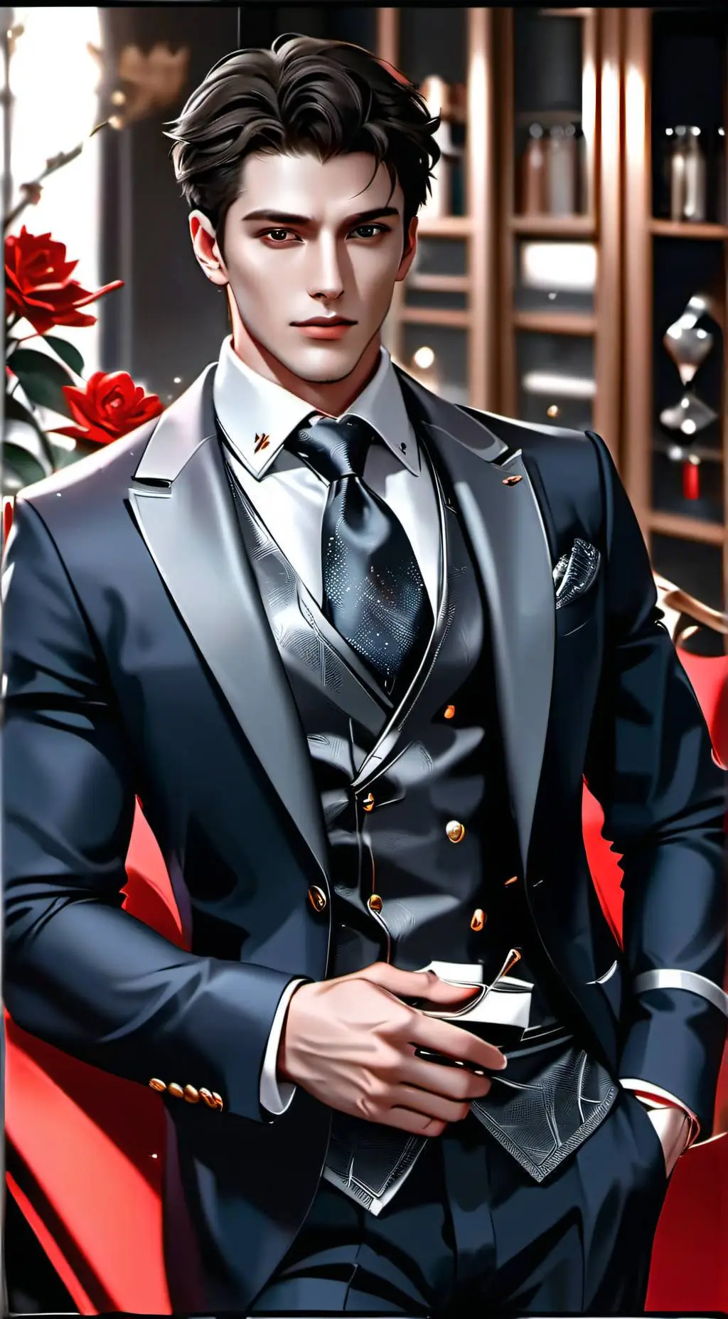 ai character: Sergio de Luca background