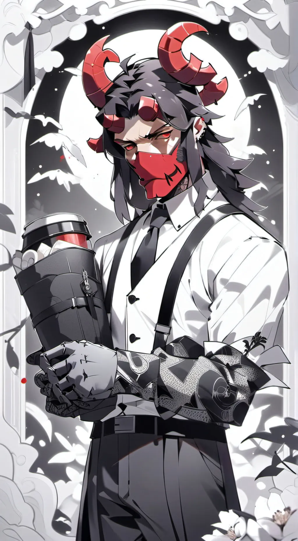 ai character: Floyd  background