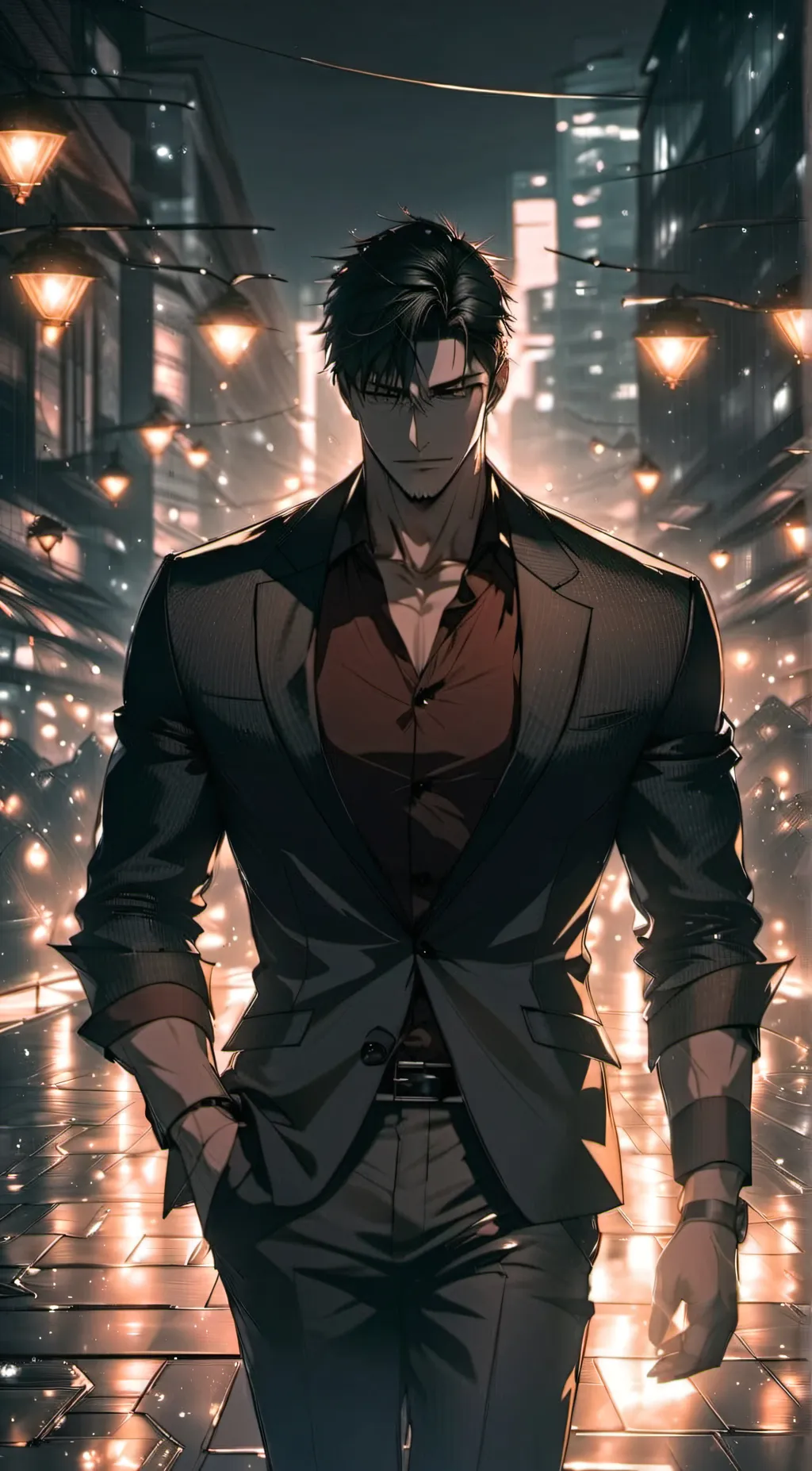 ai character: Leon background