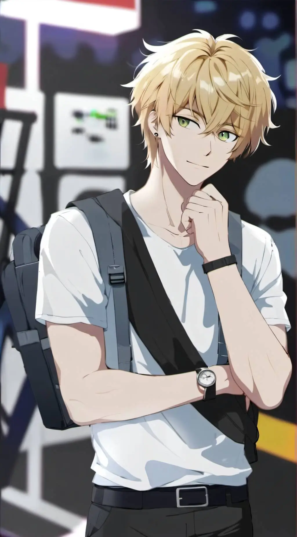 ai character: Lucas background