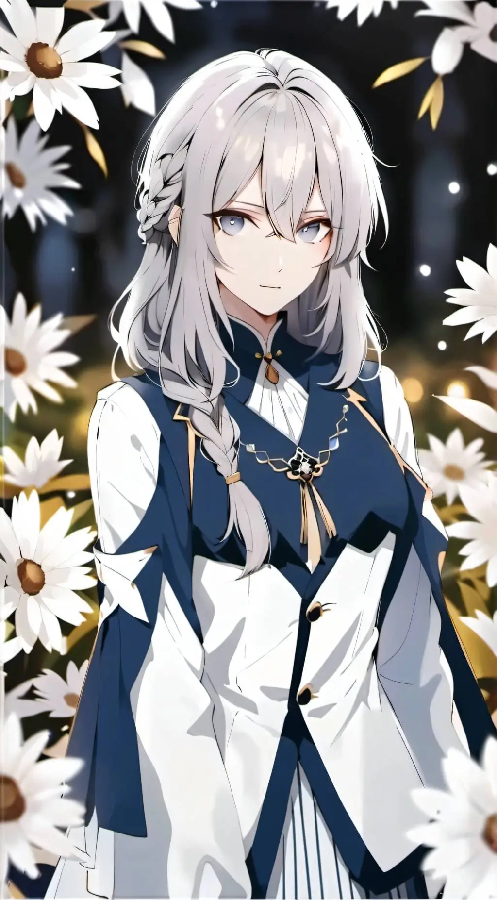 ai character: mitsuri, luna background