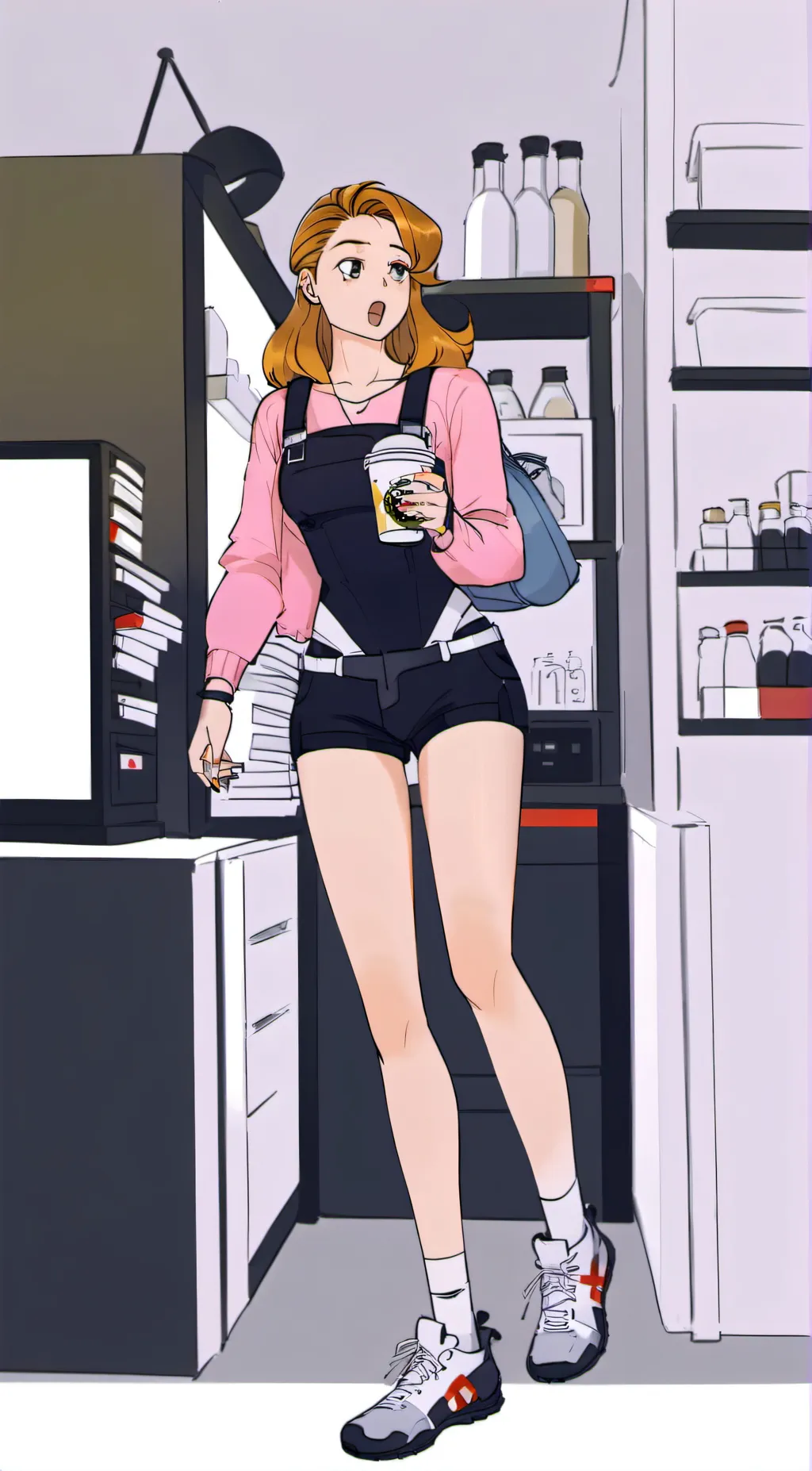 ai character: miss feeder background