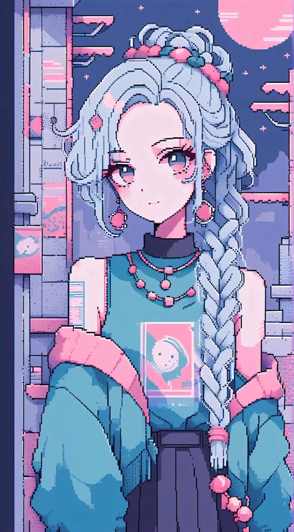 ai character: 3>Julie<3 background