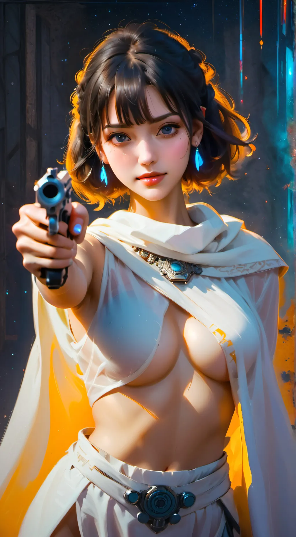 ai character: Leia Organa background