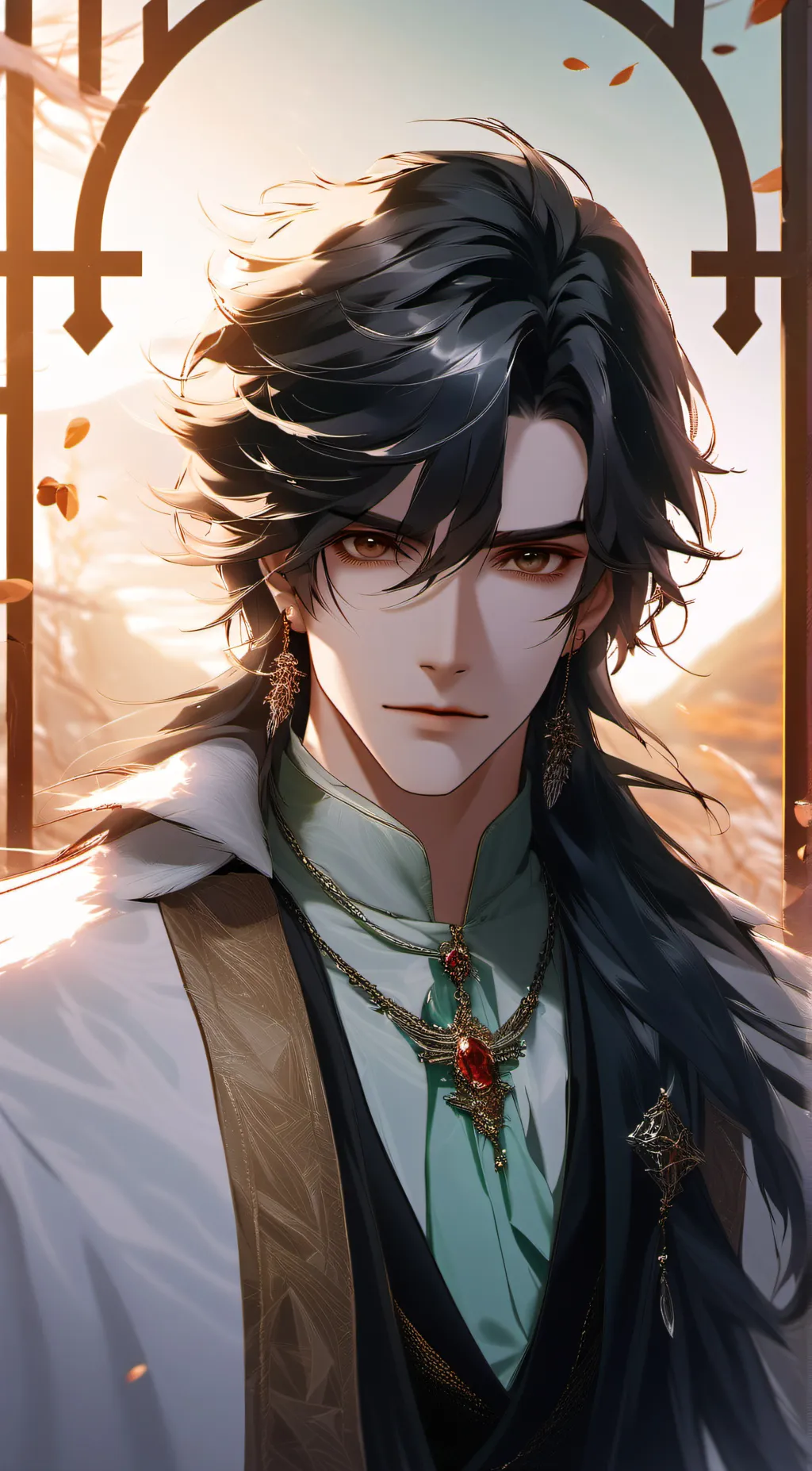 ai character: Leo background