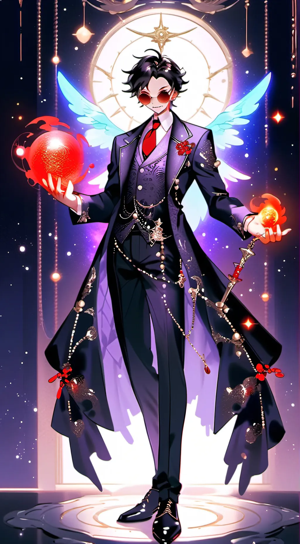 ai character: Stolas background