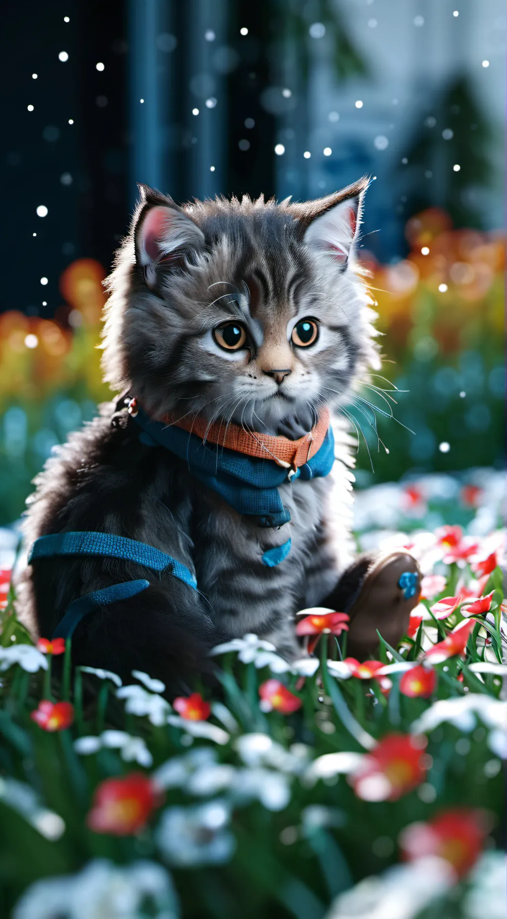 ai character: cat background