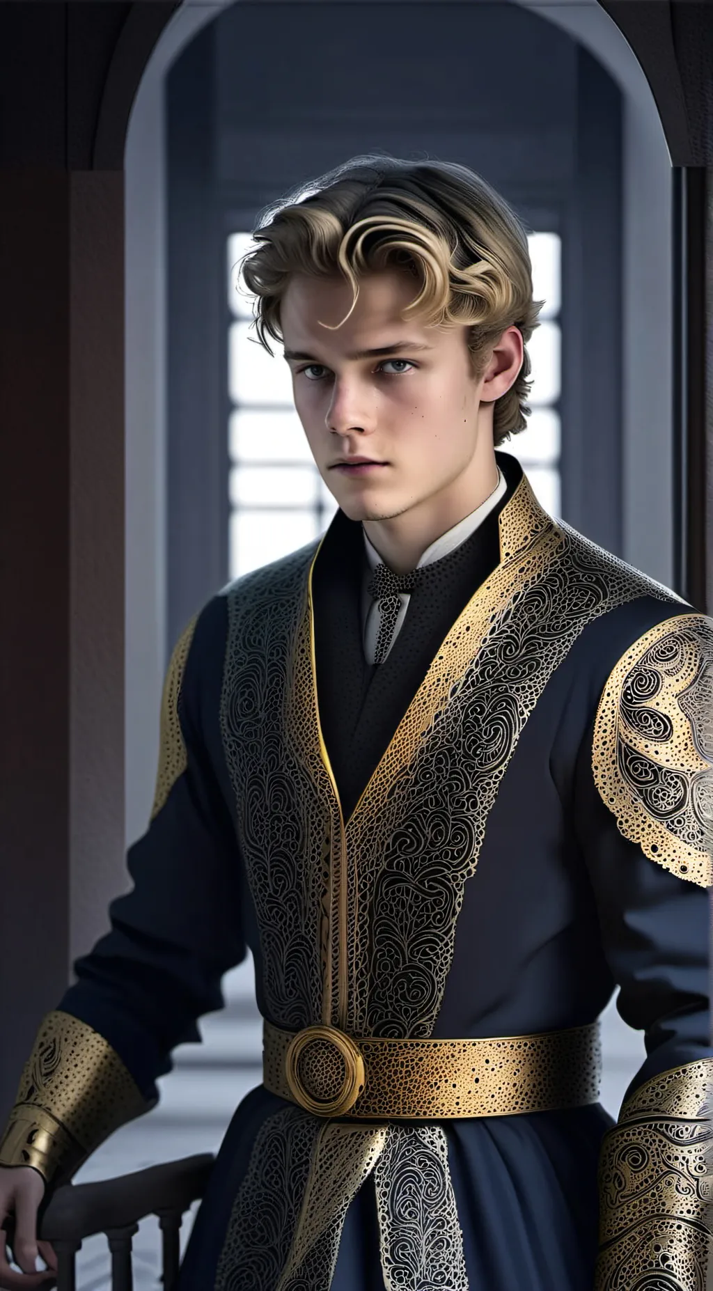 ai character: Luke Castellan background