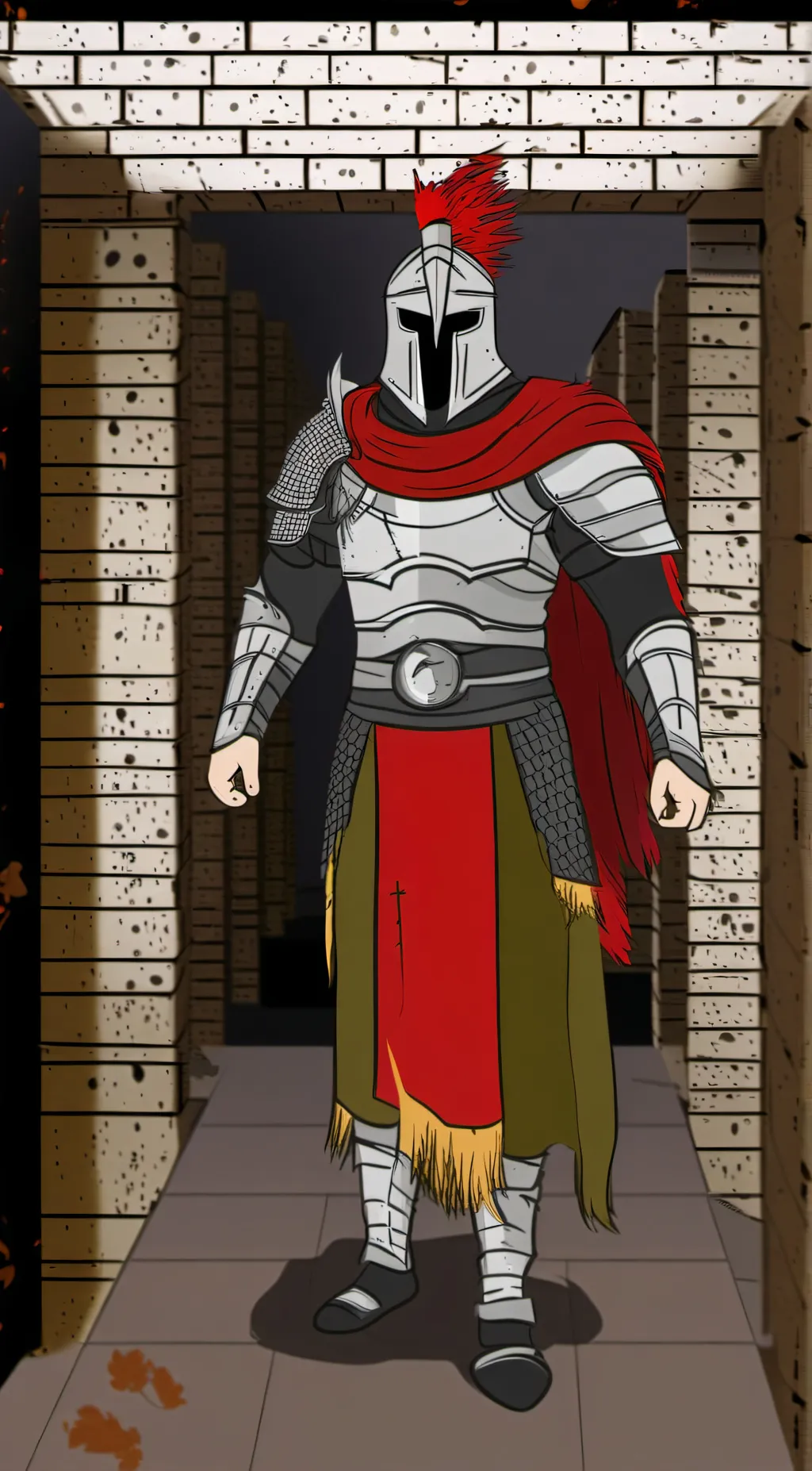 ai character: Adamantus Cento background