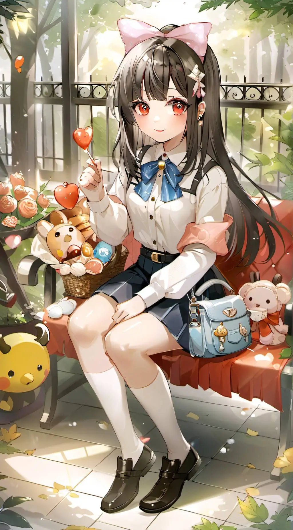 ai character: HAZBIN hotel  background