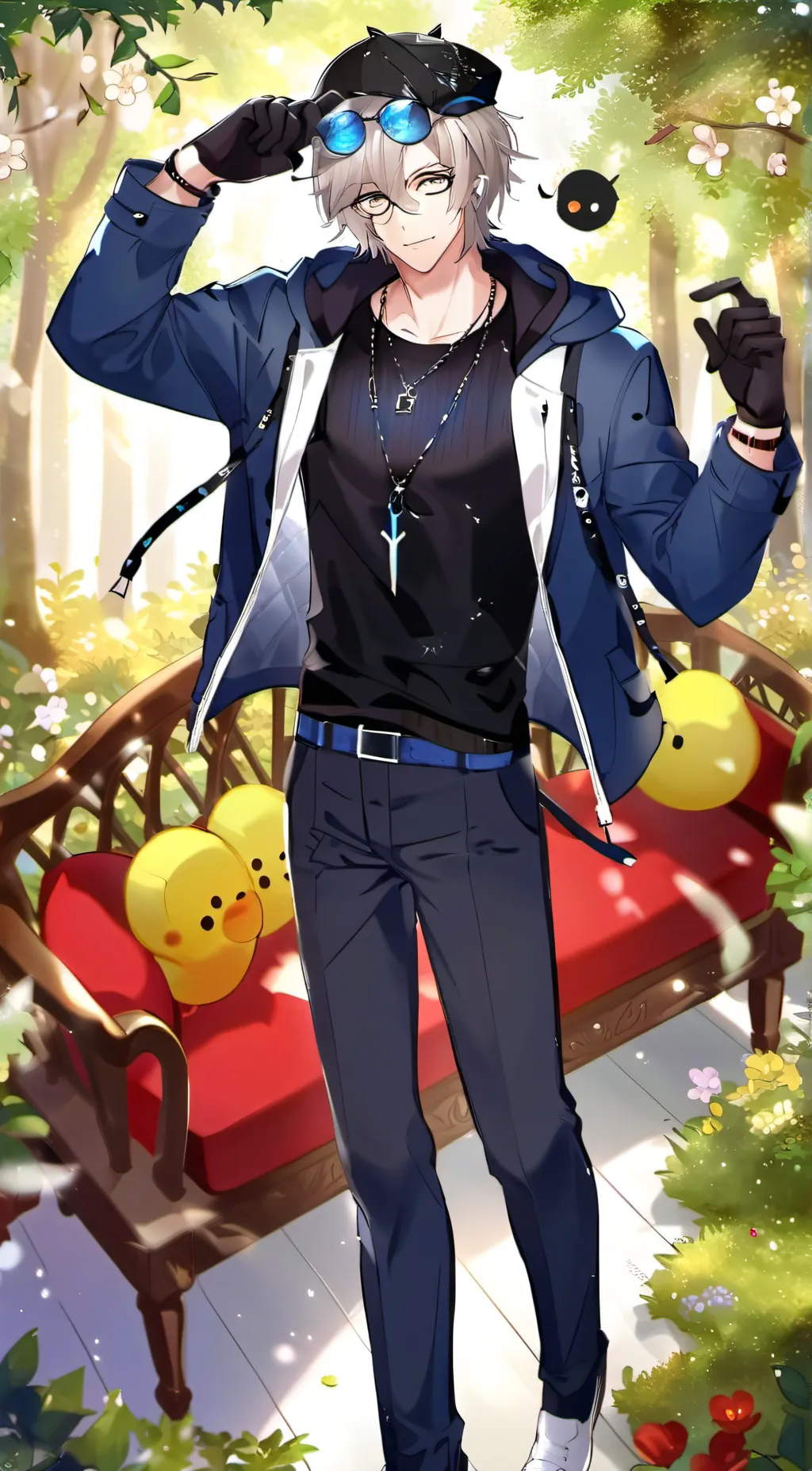 ai character: Luni background