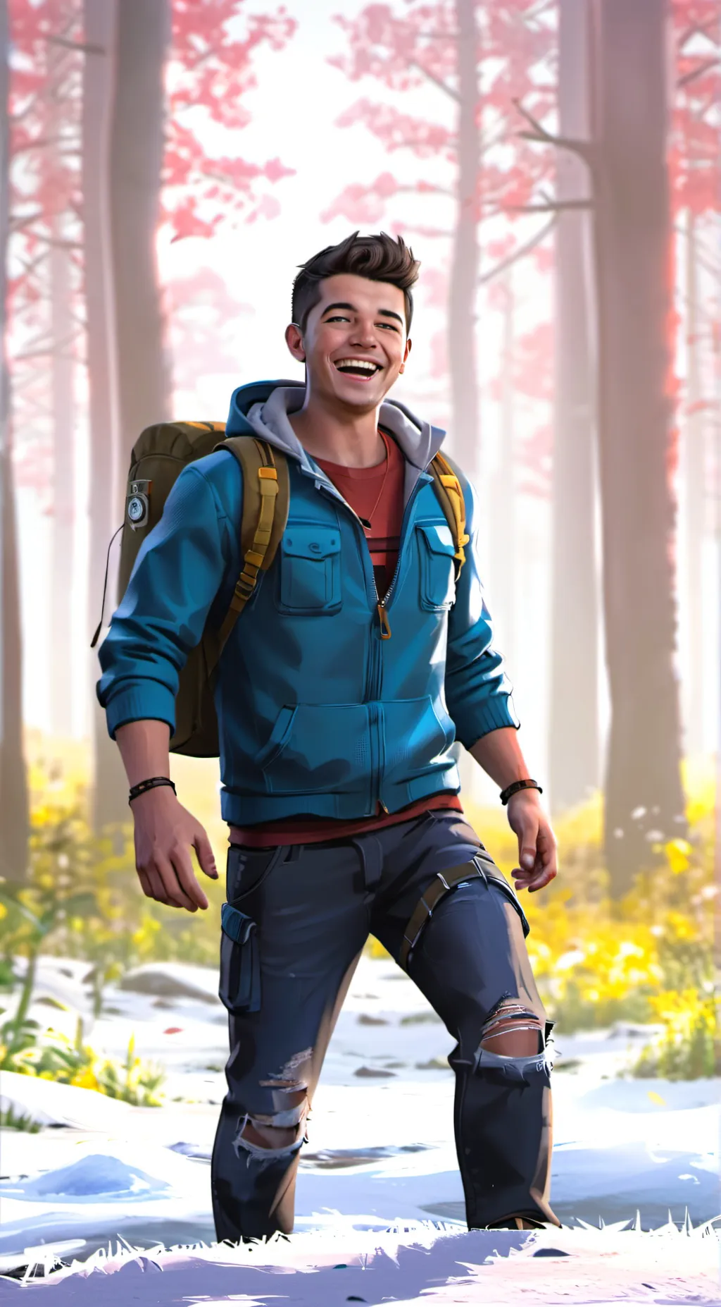 ai character: Preston background