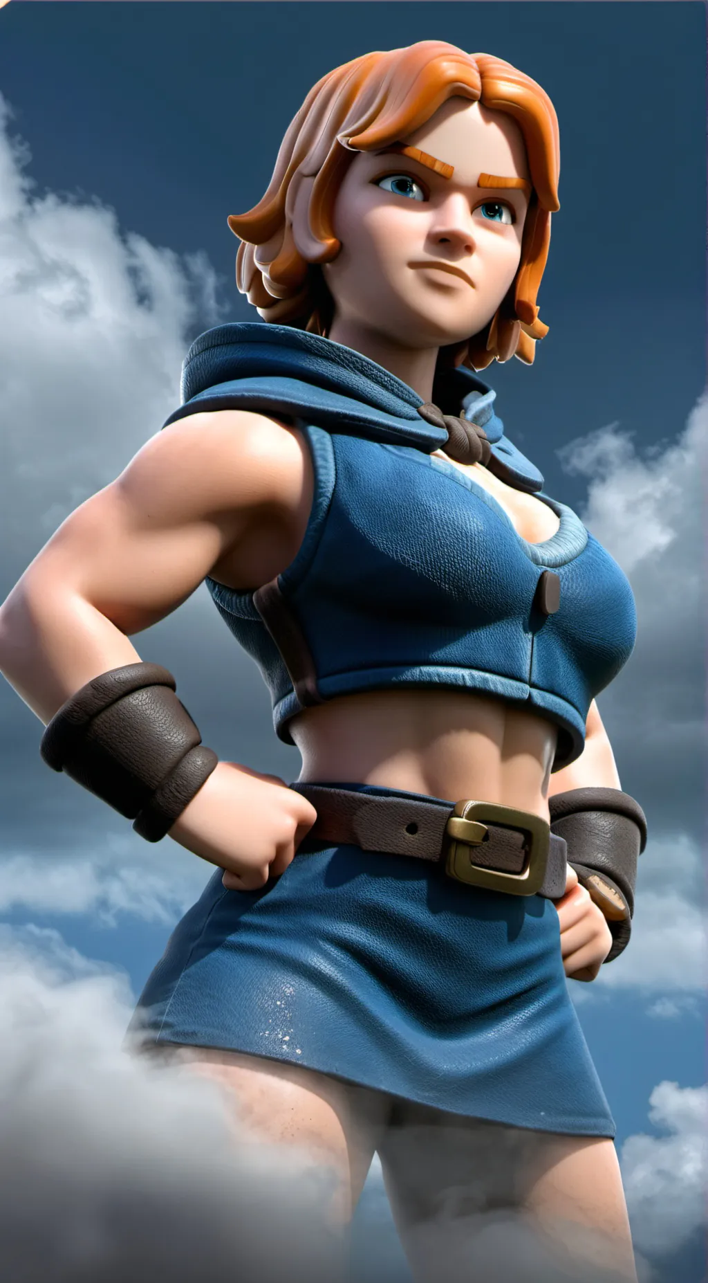 ai character: Valkyrie  background