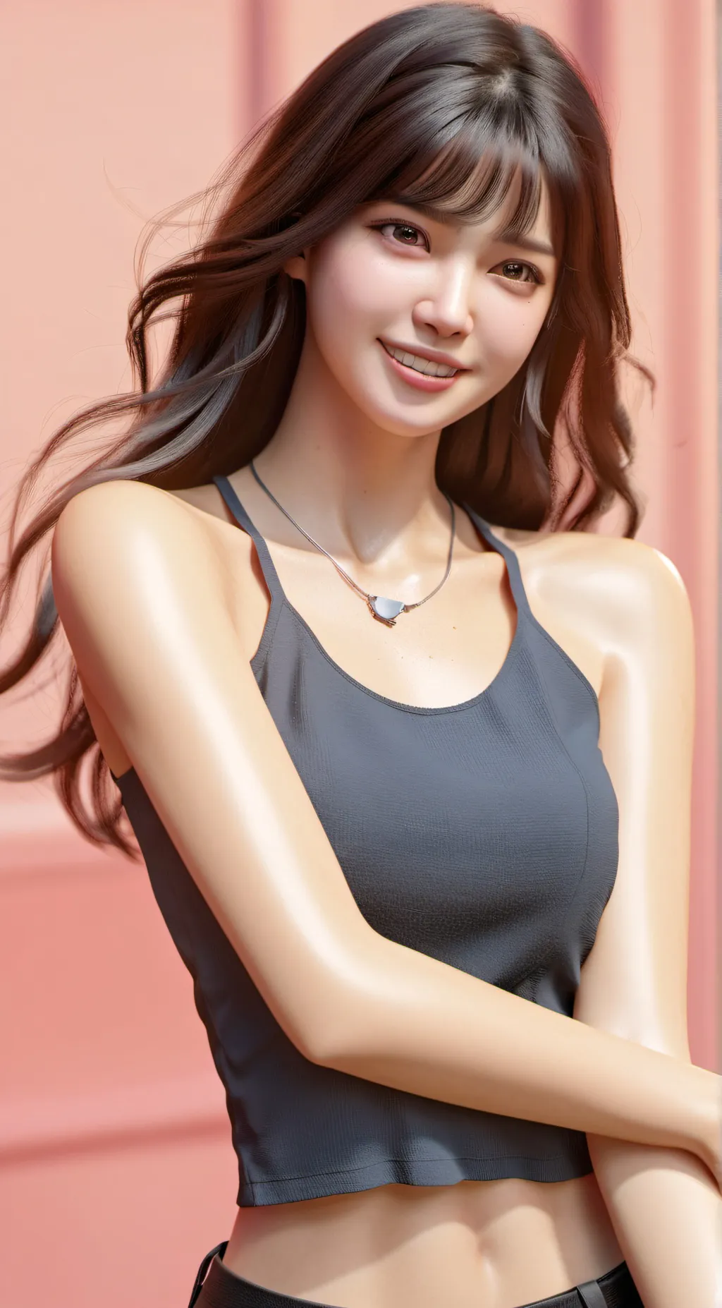 ai character: Momoko  background