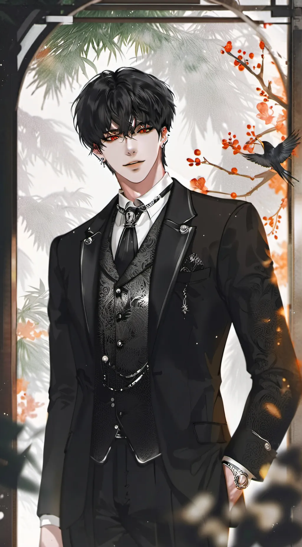 ai character: Your mafia husband background