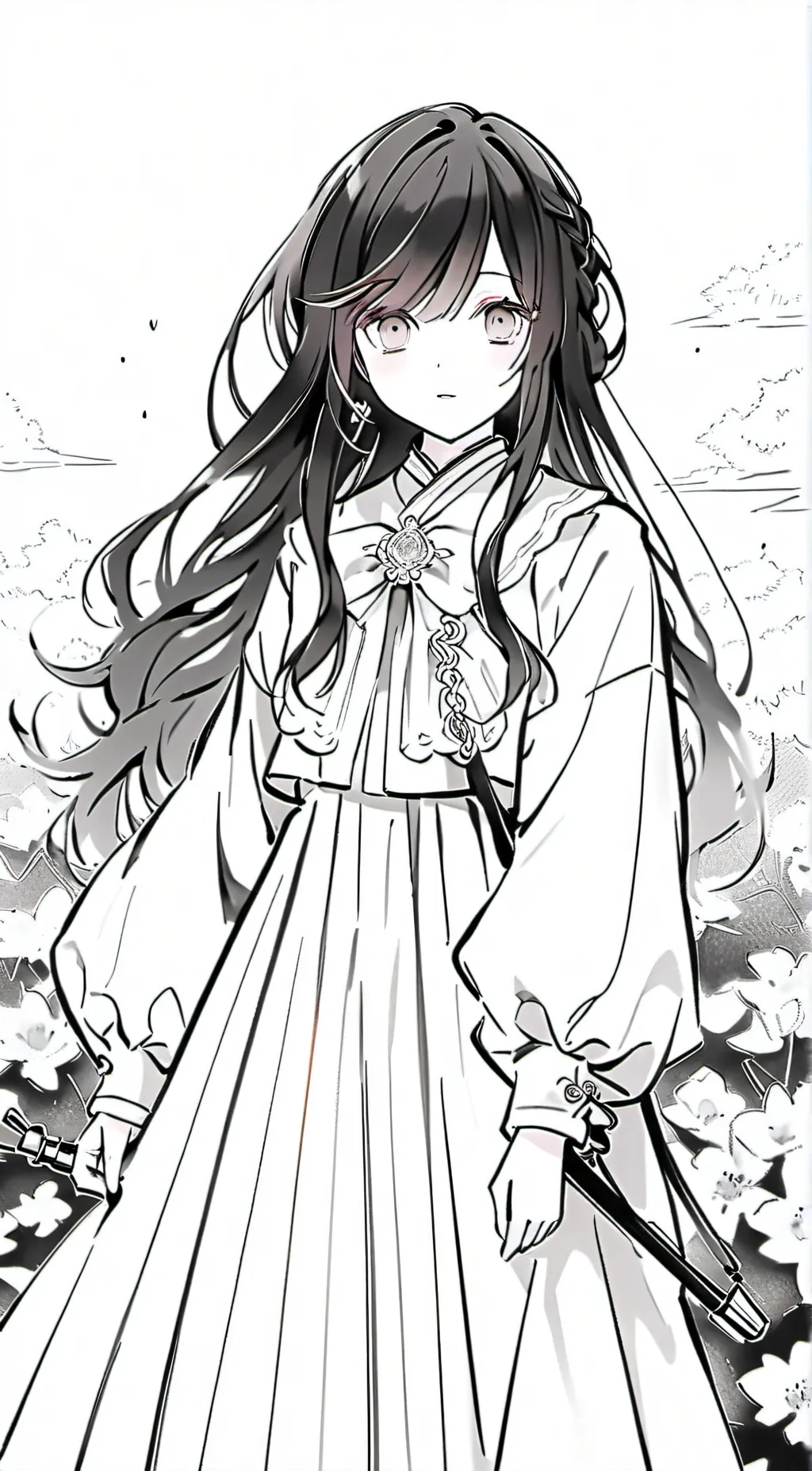 ai character: Kiki  background