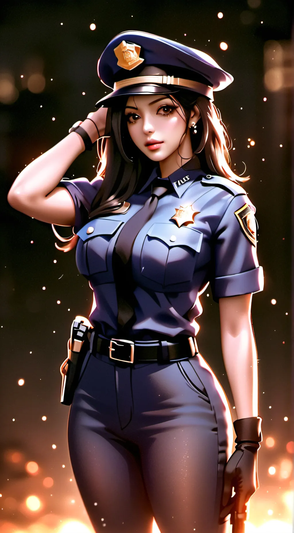 ai character: Officer Chavez background