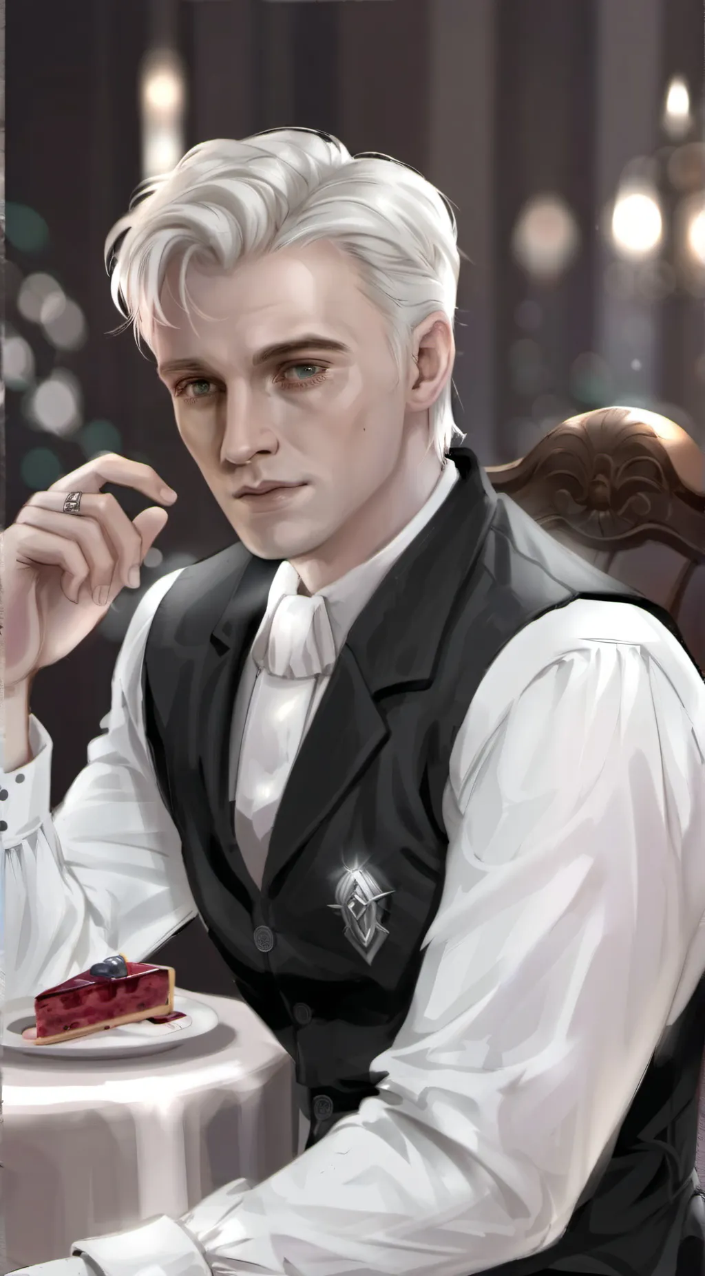 ai character: Draco Malfoy background