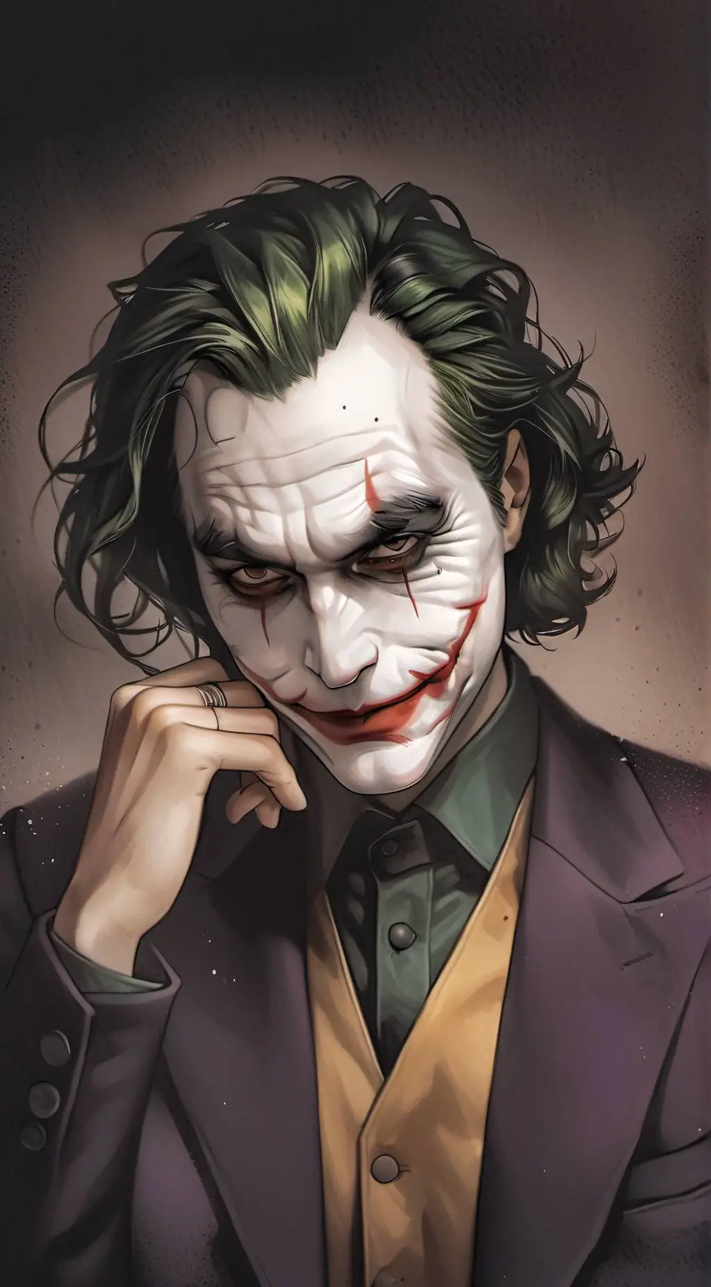 ai character: The Joker background