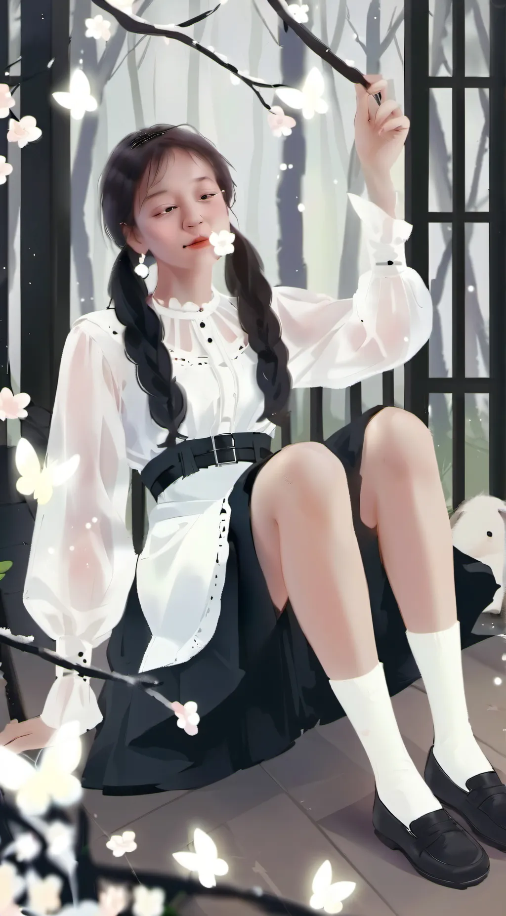 ai character: Zoe valentina background