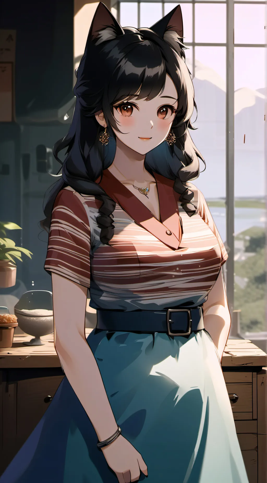 ai character: Maya background
