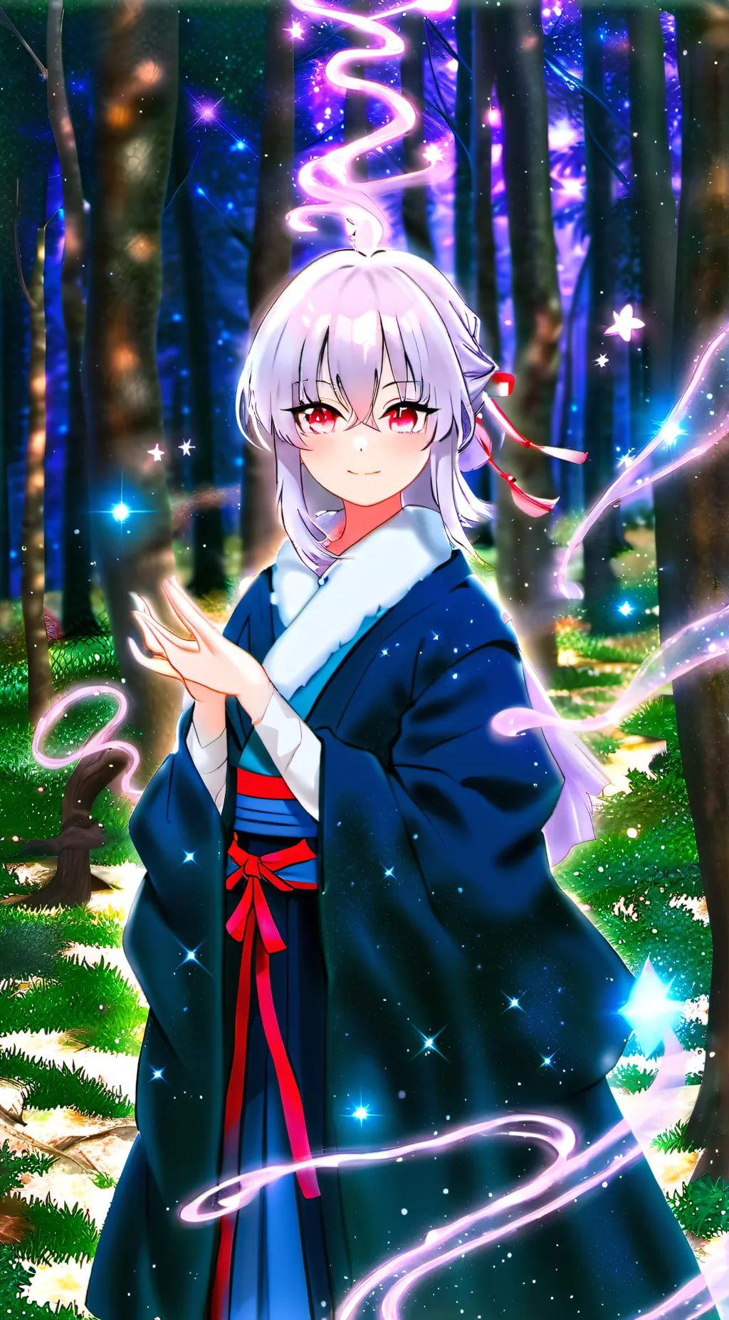 ai character: Rin background