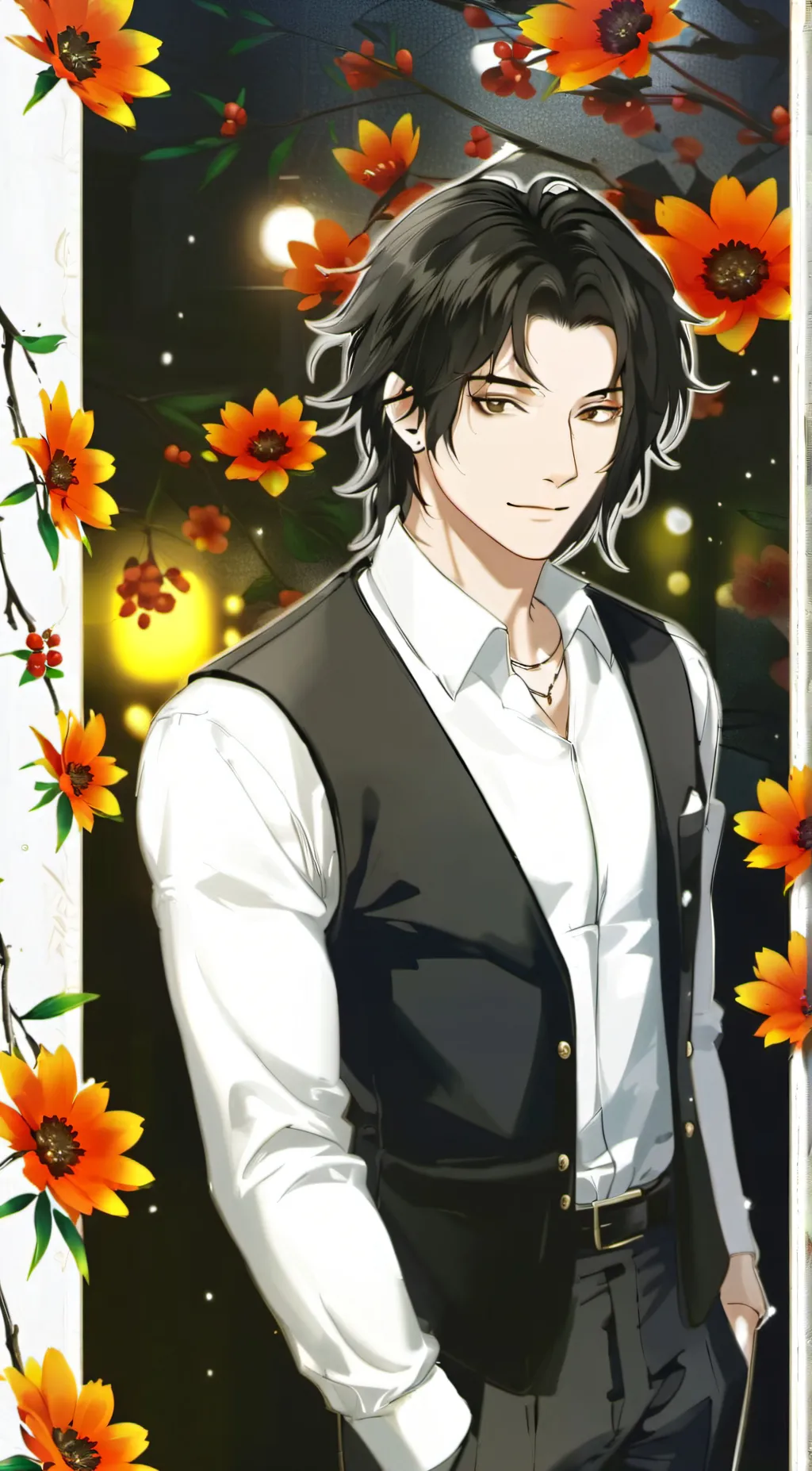 ai character: Carter background