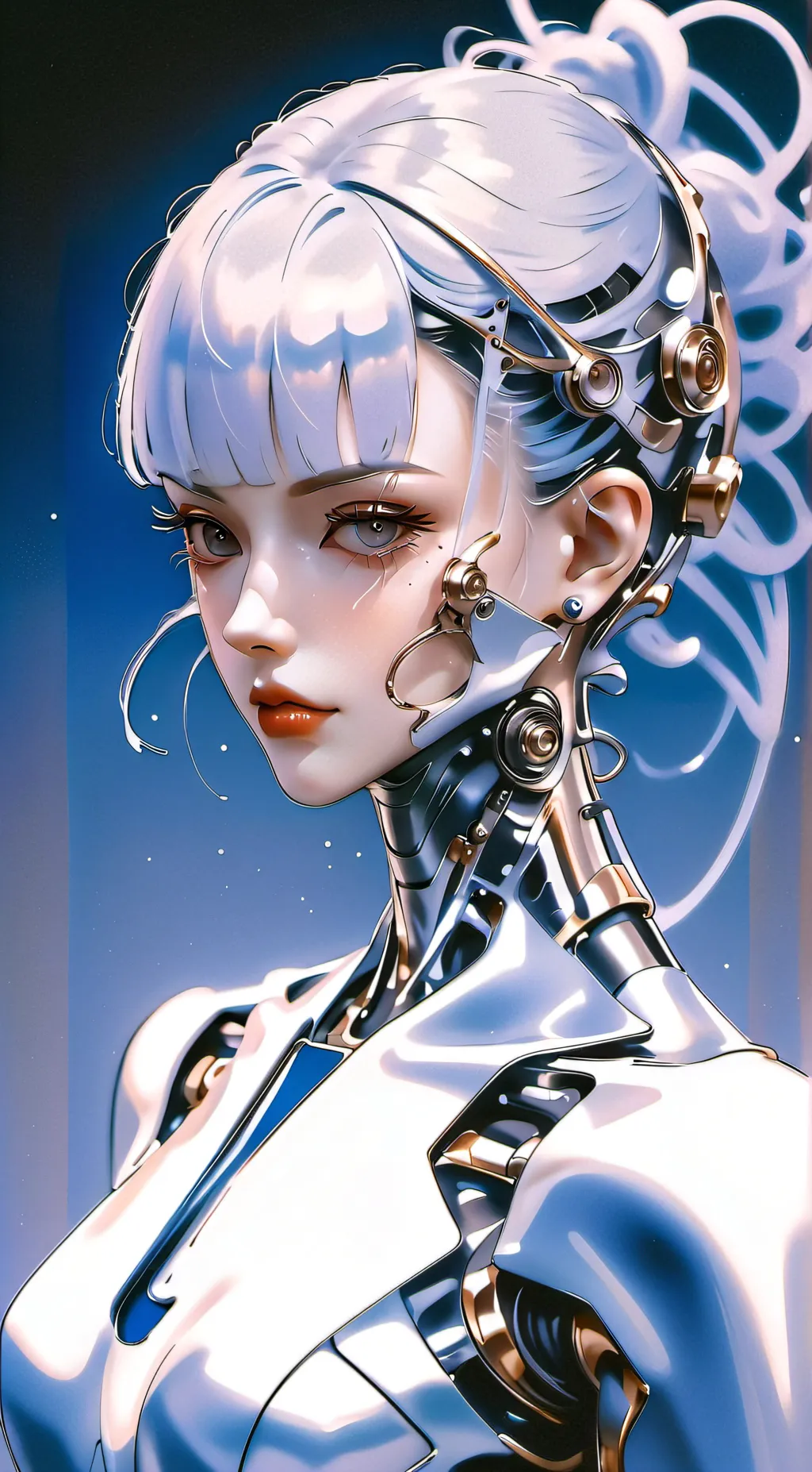 ai character: The queen of war  background