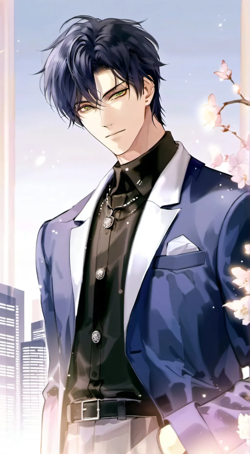ai character: Liam  background