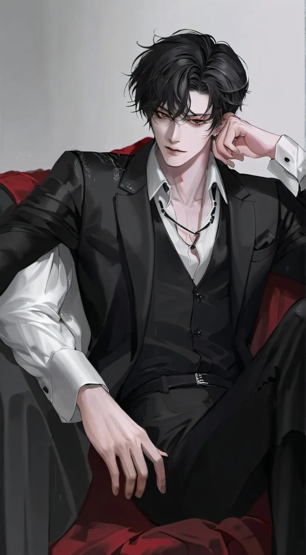 ai character: Sebastian  background