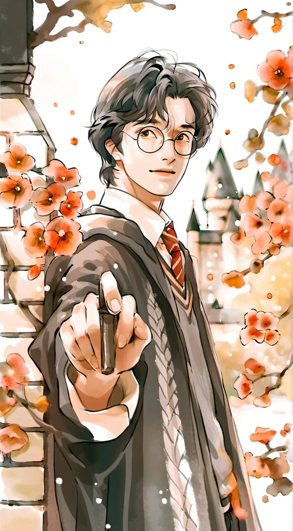 ai character: Harry Potter background
