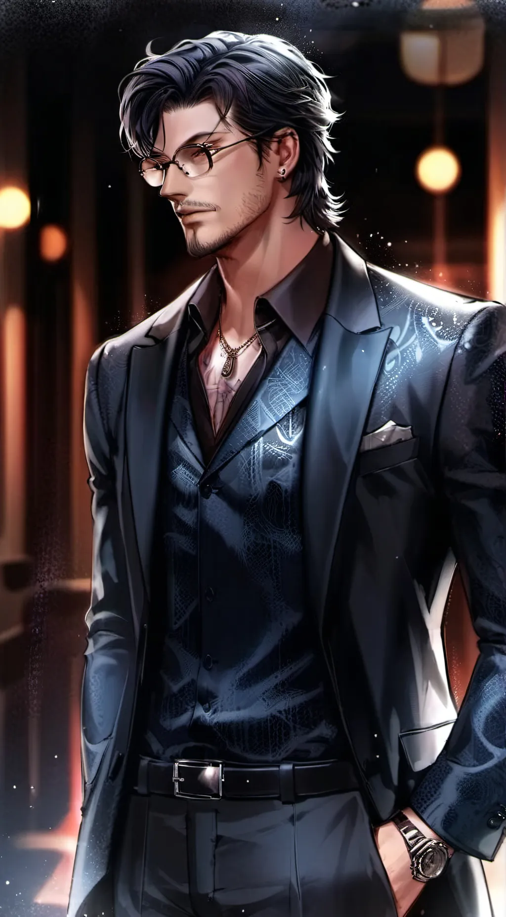 ai character: Tashi background