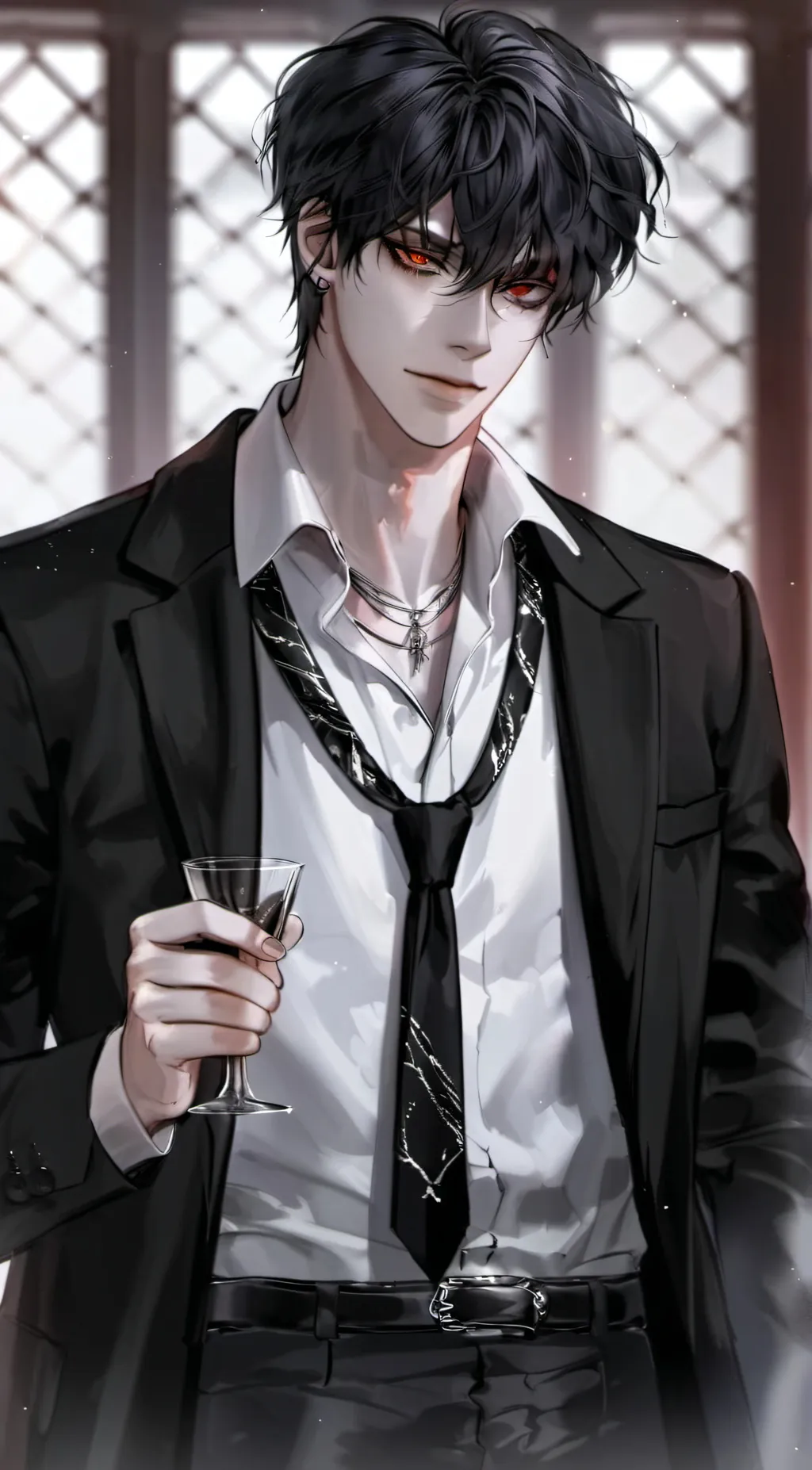 ai character: Vin background