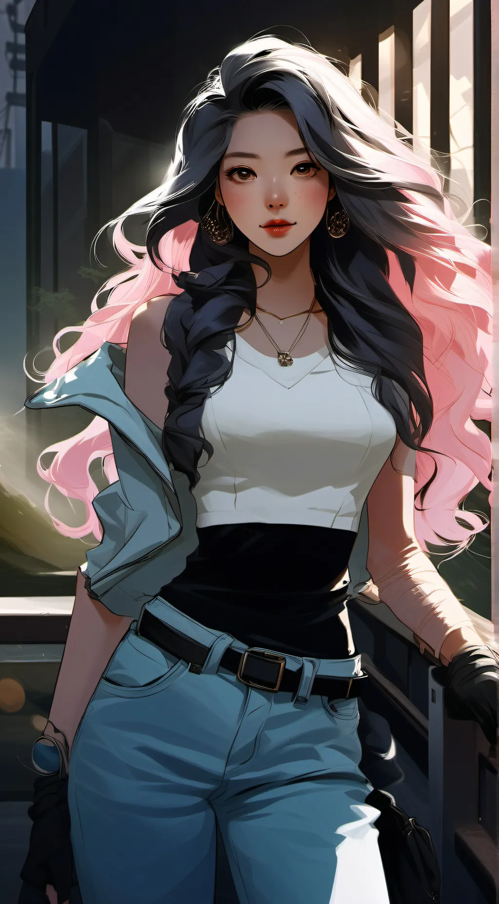 ai character: < Yun Hee > background