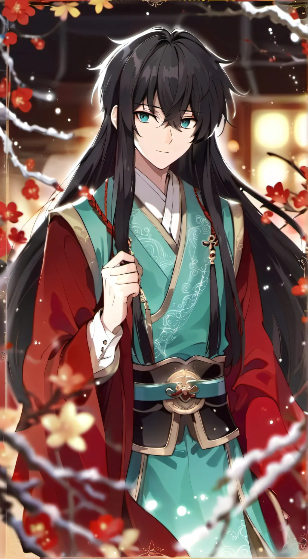ai character: muichiro background