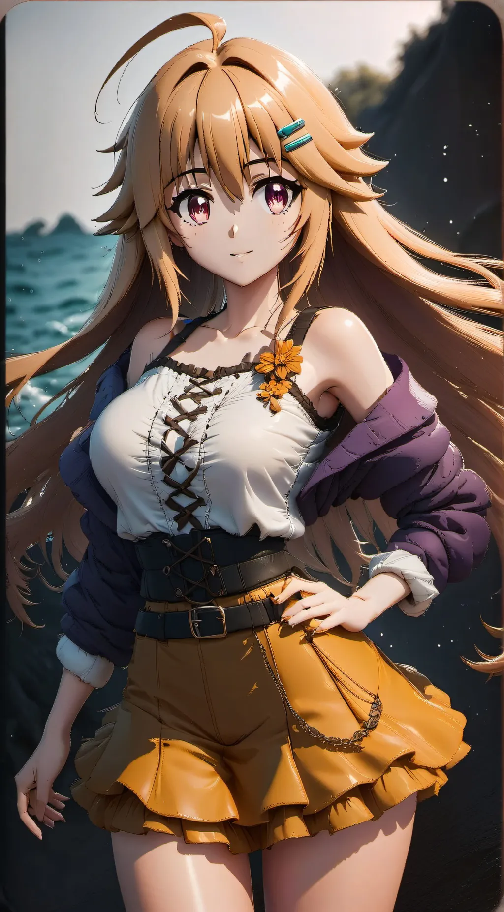 ai character: Hana 🌼 background