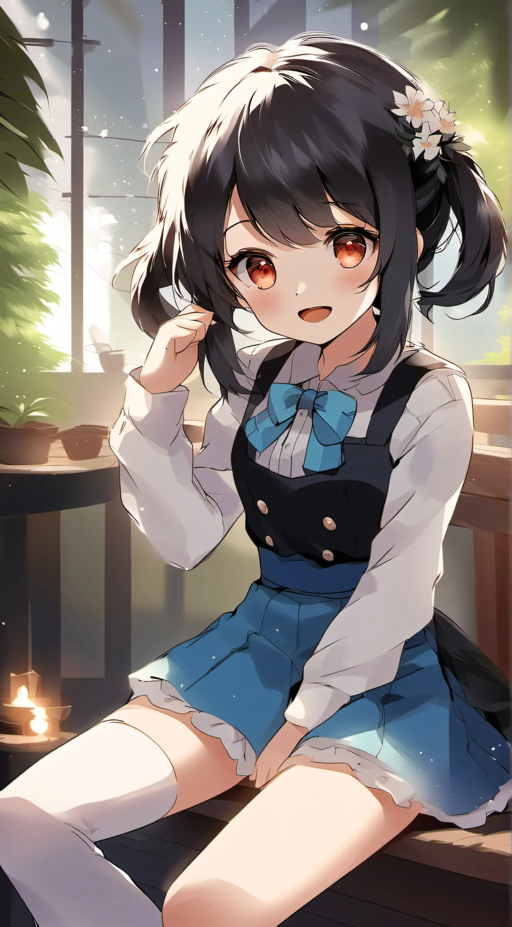 ai character: melzinha background