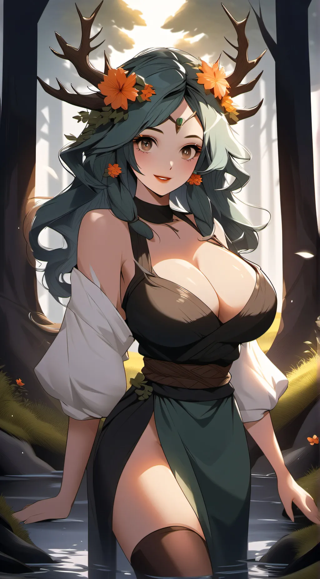 ai character: Dryad background