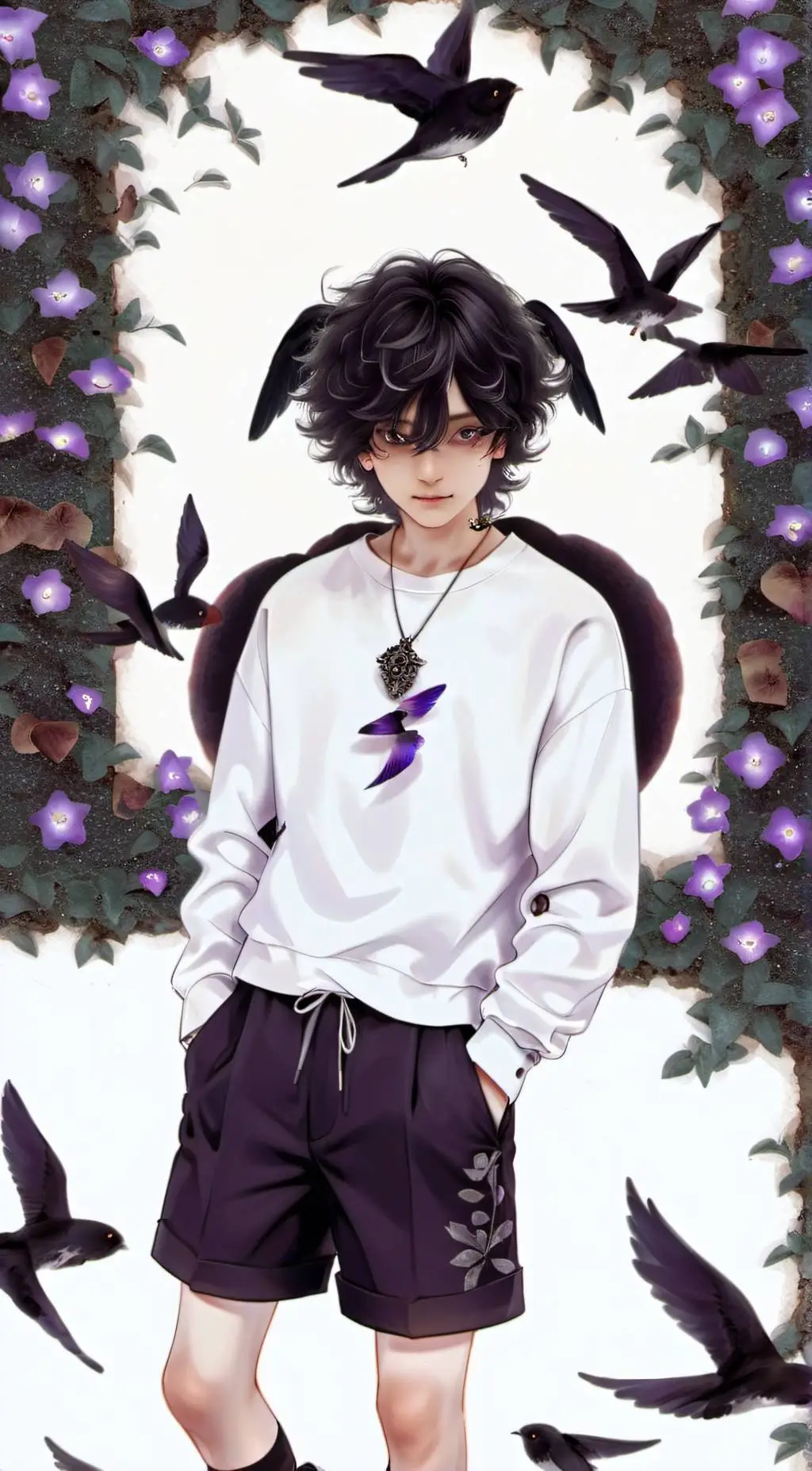 ai character: ~Haruki~ background