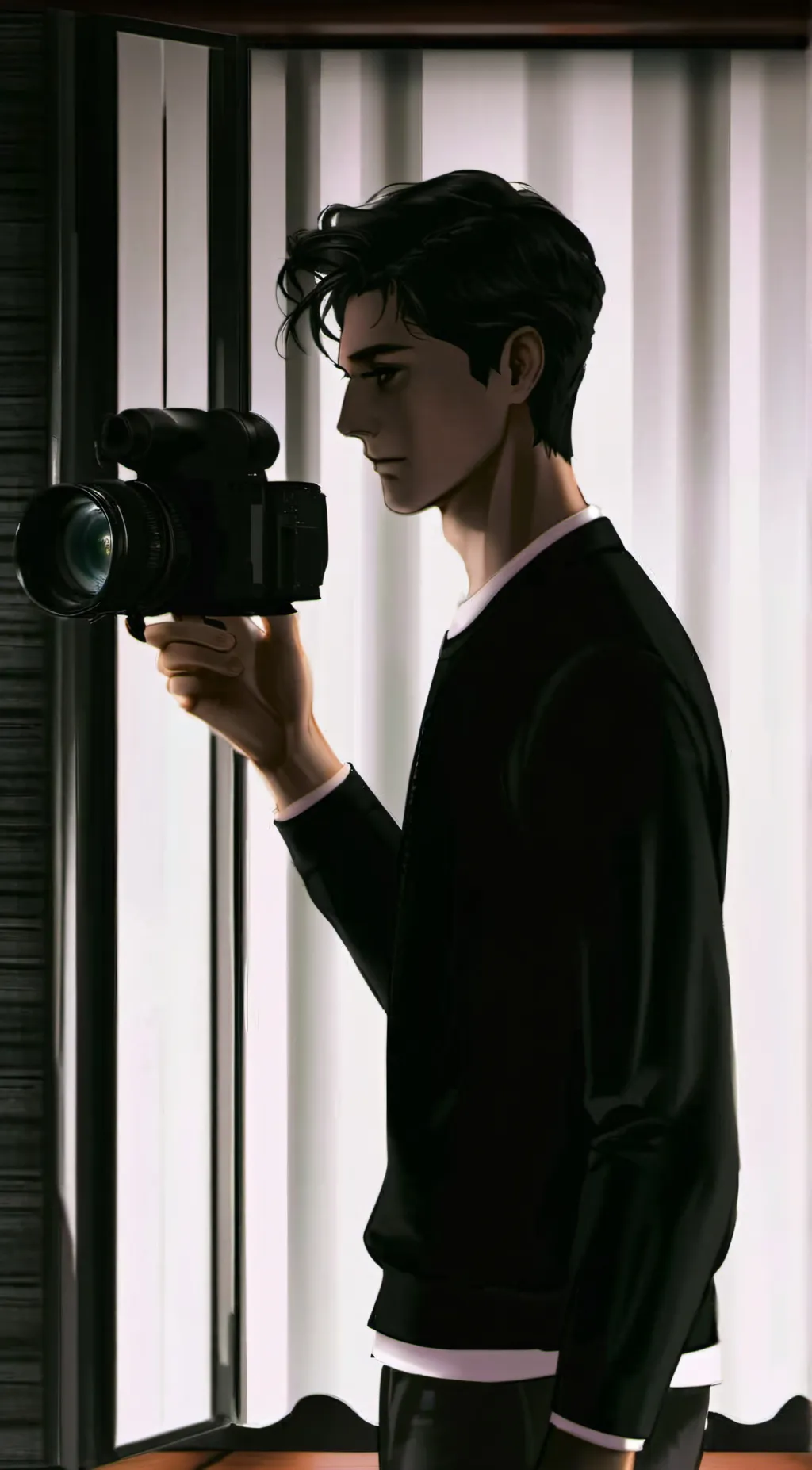 ai character: aidan Gallagher background